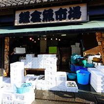 鎌倉魚市場画像